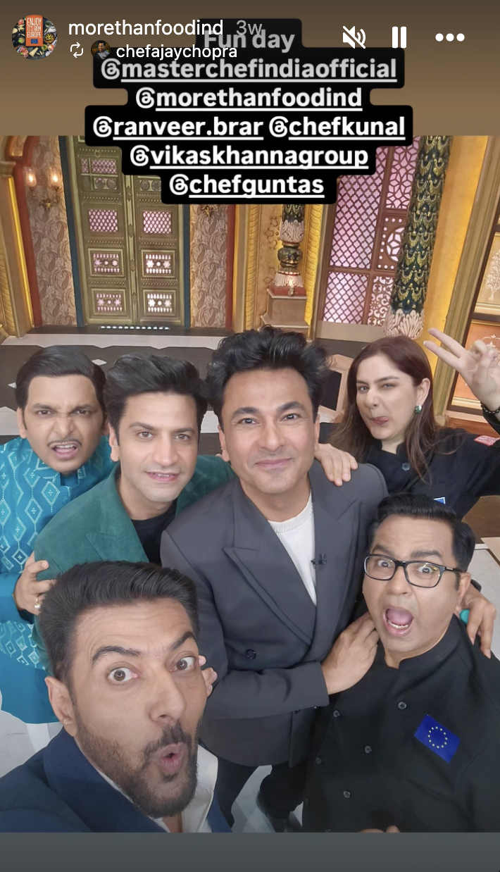 EU Food Takes Centre Stage on MasterChef India