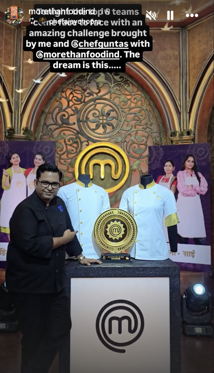 EU Food Takes Centre Stage on MasterChef India