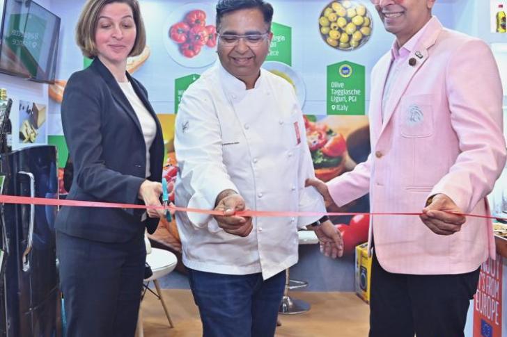 The EU Pavilion opening 