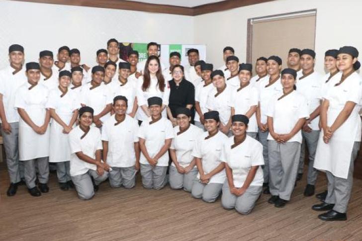 Masterclass with 30 students