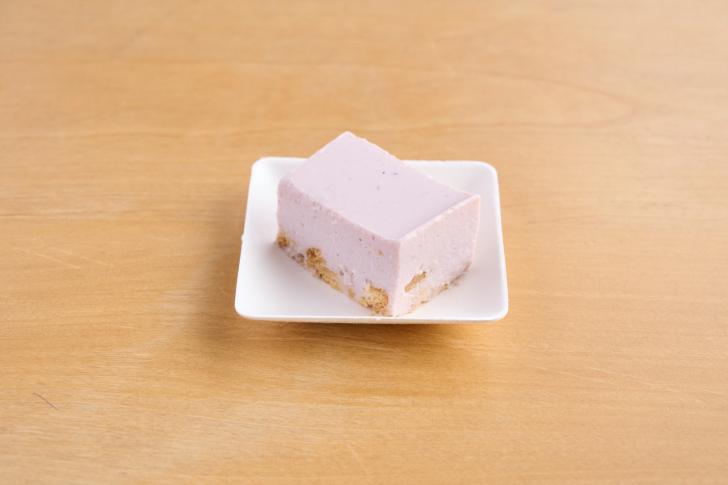Soy milk no-bake cheese cake
