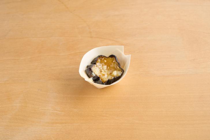 Grilled eggplant with Comté PDO cheese