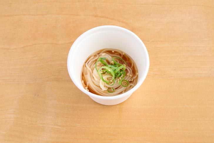 Somen noodles with Tomato mentsuyu (noodle soup base)
