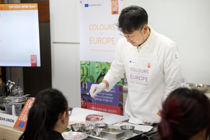 Future Korean Chefs Discover the Excellence of EU Quality Products Through Culinary Training Sessions 