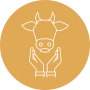 Safety animal welfare icon