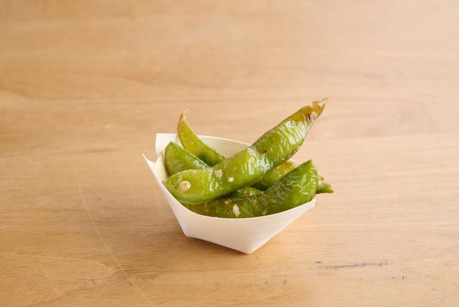 Beer flavored edamame