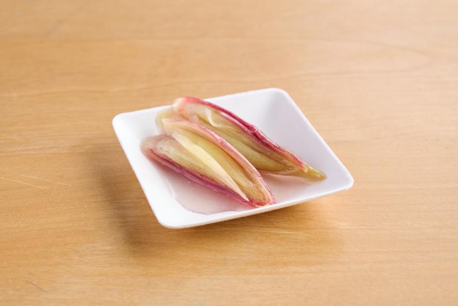Pickled myoga with organic honey