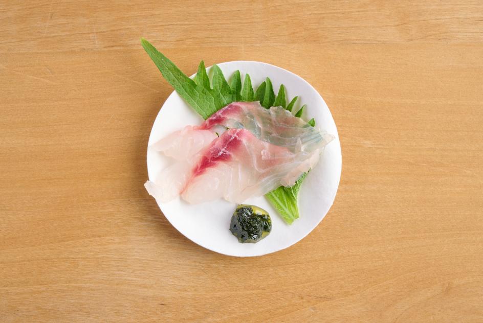 Fresh fish carpaccio