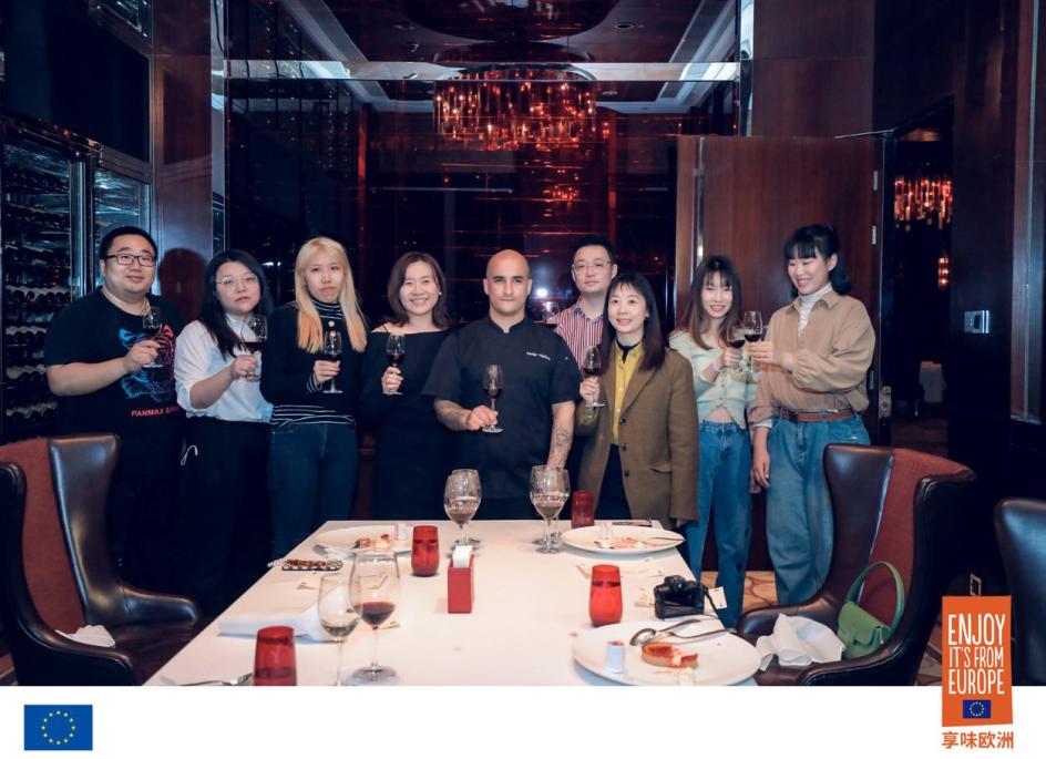 Chef's table group picture