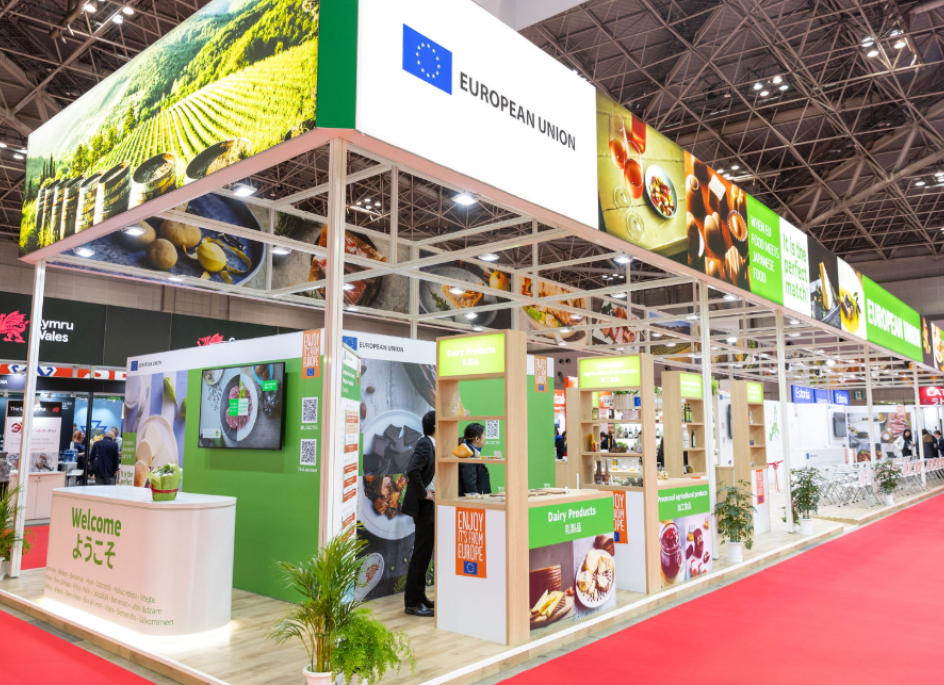We are pleased to announce that the European Union (EU) will be exhibiting at the “FOODEX JAPAN 2026” trade show, held at Tokyo Big Sight starting Tuesday, March 10, 2026.